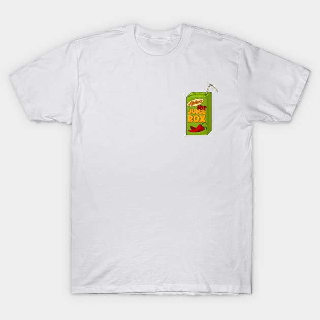 Alvin's Hot Juice Box Adventure Time T-Shirt by HofDraws